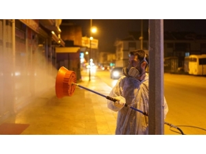 Gece-gündüz Dezenfekte Devam Ediyor