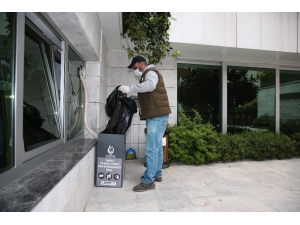 Çayırova’da 160 Noktaya Atık Maske Ve Eldiven Kutusu