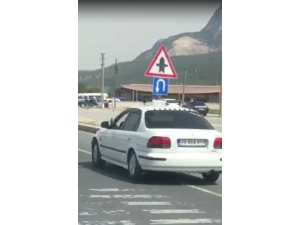 Trafikte Tehlikeli Görüntü