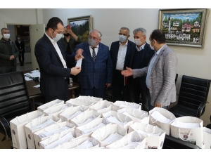 Akçaabat Belediyesinden Maske Üretimine Destek