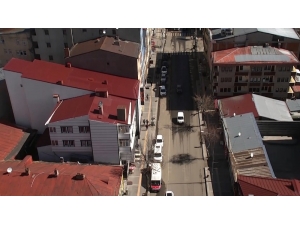 Kars’ta Polis Drone İle Korona Virüs Uygulaması Yaptı