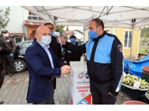 Vali, Korona Virüs Önlemlerini Yerinde İnceledi