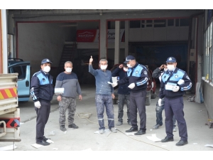 Boyabat Sanayi Esnafına Maske