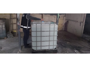 Adana’da 3 Bin Litre Kaçak Etil Alkol Ele Geçirildi