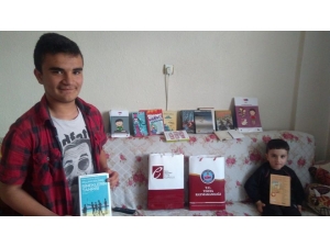 Evden Çıkamayan Çocuk Kaymakamdan Kitap İstedi