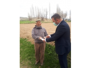 Bayram İkramiyesini Tarlasında Aldı