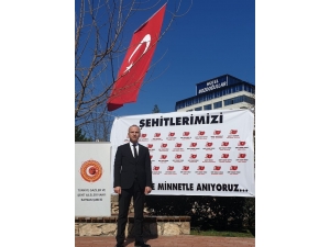 Türkiye Gaziler Ve Şehit Aileleri Vakfı Şehitleri Andı