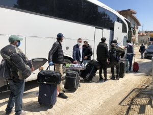 Bursa’da Karantina Yurtları Tahliye Edilmeye Devam Ediyor