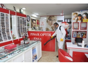 Erdemli’de Korona Virüsle Mücadele Çalışmaları Aralıksız Sürüyor