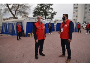 Başkan Pekyatırmacı Yardım Faaliyetlerini İnceledi