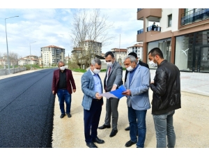 Çınar Asfalt Çalışmasını Yerinde İnceledi