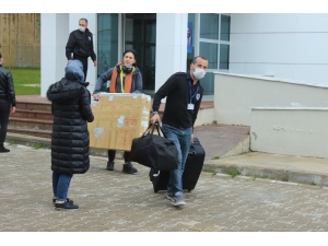Kuveyt’ten Gelen İlk Türk İşçi Kafilesinin Giresun’daki Karantina Süreci Tamamladı