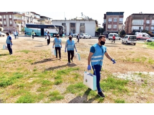 Kepez Bir Günde 25 Bin 897 Konuta, 77 Bin 691 Adet Maske Dağıttı