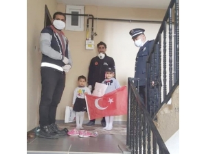 Minik Esmanur’dan Polislere Anlamlı Mektup