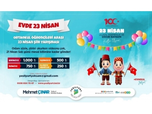 Evde 23 Nisan’ Şiir Yarışması Düzenlenecek