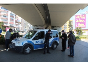 Antalya’da Sokağa Çıkan 955 Kişiye İdari İşlem