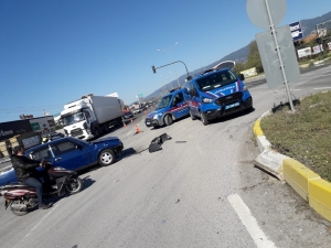 Edremit’te Kaza: 1 Yaralı