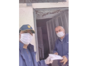 Burdur’da Ptt Kargo Maske Dağıtımına Başladı