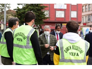 Başkan Aşgın’dan Vefa Sosyal Destek Grubuna Ziyaret