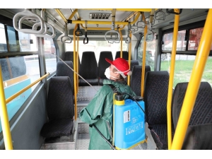 Bayraklı’da Dezenfekte Seferberliği Sürüyor