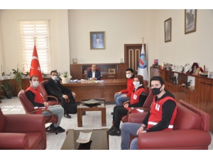Genç Kızılay Biga Gönüllülerinden Destek