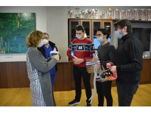 Düzce Üniversitesi, Yeni Tip Virüse Yeni Tip Maske