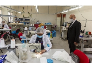 Büyükşehir’den Günde 60 Bin Maske