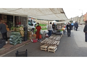 Halk Pazarı Korona Virüs Tedbirleri Kapsamında Kurulmadı