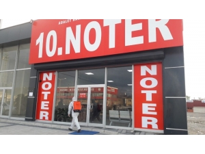 Van’daki Noterler Dezenfekte Edildi