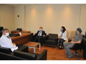 Başkan Akkaya’dan Sağlıkçılara Teşekkür Ziyareti