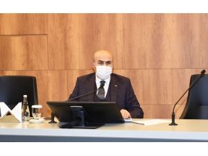 Vali Demirtaş, Oda Temsilcileriyle Maske Dağıtımını Planladı