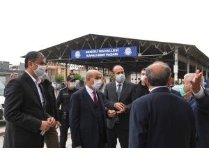 Vali Demirtaş Pazar Yerlerinde İncelemelerde Bulundu