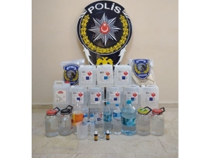 Gümüşhacıköy’de 85 Litre Kaçak İçici Ele Geçirildi