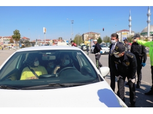Ülke Genelinde Yapılan Türkiye Huzur Uygulaması Sakarya’da Havadan Görüntülendi