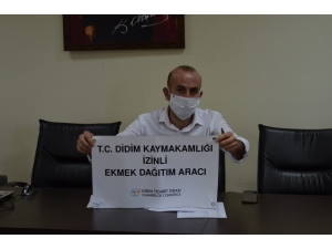 Didim’de Sokağa Çıkma Yasağında Vatandaş Ekmeğe Rahat Ulaşacak