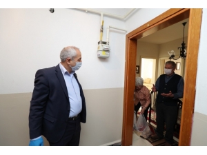 Onlar İstedi Başkan Büyükgöz Evlerine Ulaştırdı