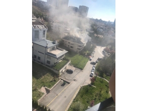 Ankara’nın Çankaya İlçesi’nde Özel Bir Yaşlı Bakım Merkezinde Yangın Çıktı