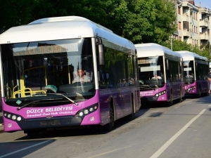 Düzce’de Toplu Taşımaya Yeni Düzenleme Yapıldı