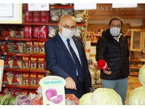 Vali Köşger, Yasak Öncesi İşletmeleri Denetledi