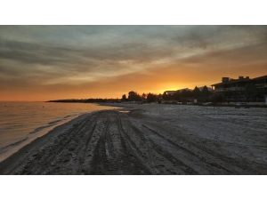 Silivri’de Kartpostallık Gün Batımı