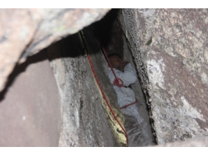 Kayalıklarda 48 Saat Mahsur Kaldı, Sesini Duyan Çoban Sayesinde Kurtuldu