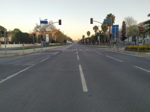 Sokağa Çıkma Kısıtlamasıyla İstanbul’da Yollar Boş Kaldı