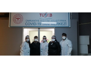 Korona Virüs Tanı Merkezinin Gönüllü Savaşçıları İlk Kez Görüntülendi