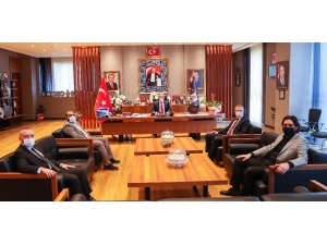 Ceyhun, Başkan Işık’ı Ziyaret Etti