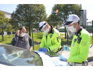 Sokağa Çıkma Kısıtlamasını İhlal Eden Sürücüye Ceza