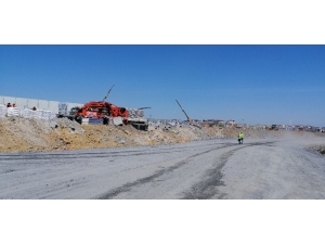 Sancaktepe’de Yapılan Hastane İnşaatı Sokağa Çıkma Kısıtlamasında Da Devam Ediyor