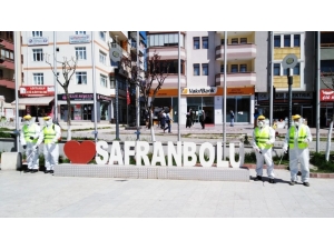 Tarihi Kentte 130 Bin Metrekare Alan Dezenfekte Edildi