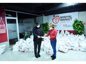 ‘Sosyal Market’te “Sosyal Mesafe” Düzenlemesi