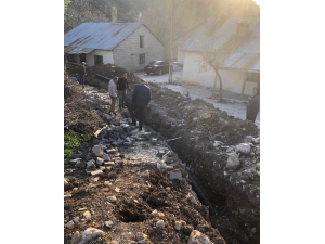 Çukurca Belediyesinden Altyapı Çalışması