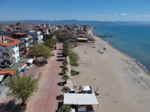 Tatil Bölgelerindeki Sokağa Çıkma Kısıtlaması Havadan Görüntülendi
